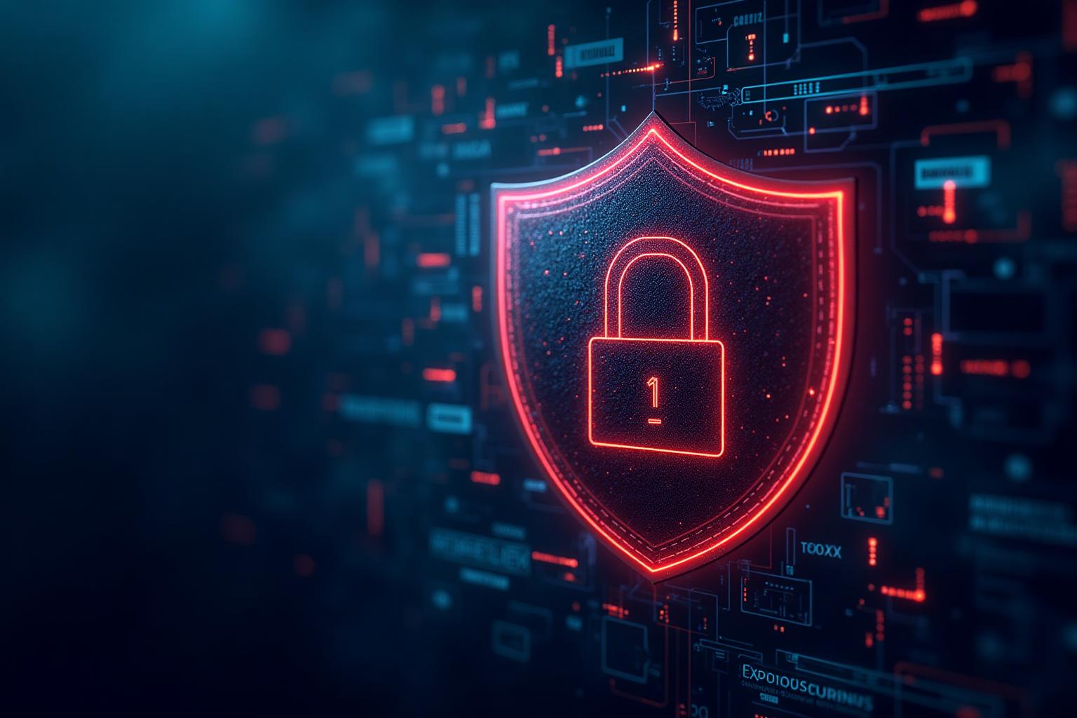 Ilustração de vulnerabilidade digital